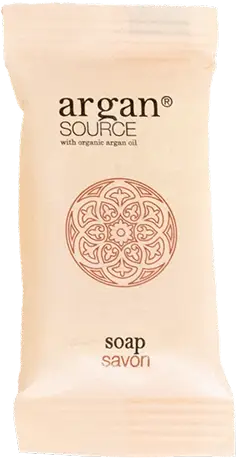 Product Allegrini &bdquo;argan&reg; SOURCE&ldquo; packaged in Koehler NexPlus&reg; Seal Pure MOB 72 gsm